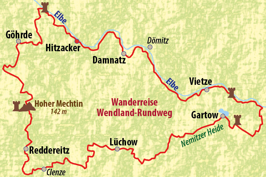 Wendland-Rundweg - REISE-KARHU