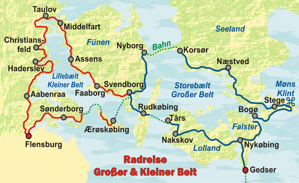 Kleine Belt Tour | Auf dem Ostsee-Radweg durch Dänemarks Inselwelt
